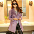 Winter Real Shearling Coat and Fur Coat for Lady Long Style